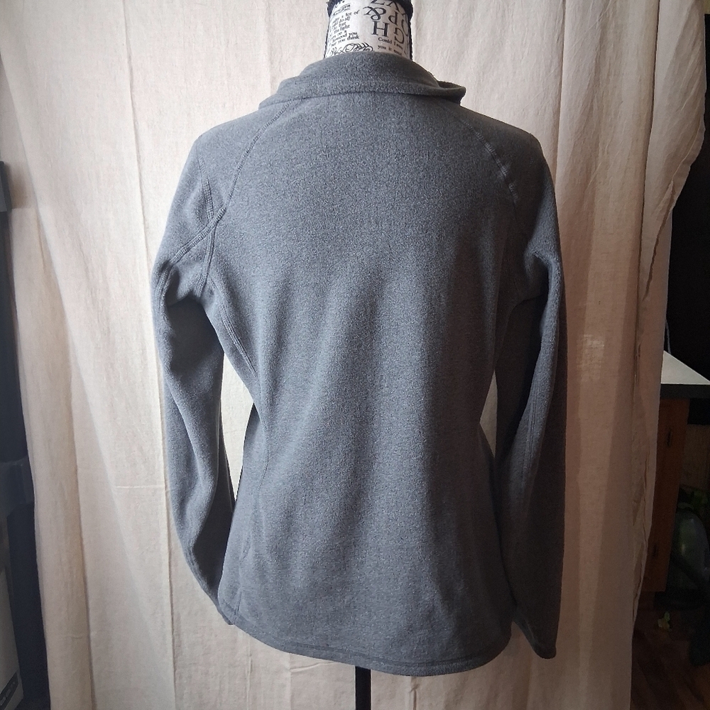 The North Face Women's Charcoal Fleece Pullover Small - Picture 5 of 6